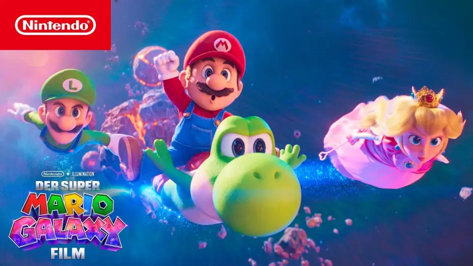 Відео до фільму Супер Маріо Галактика в кіно | (Deutsch) Der Super Mario Galaxy Film &ndash; Letzter Trailer
