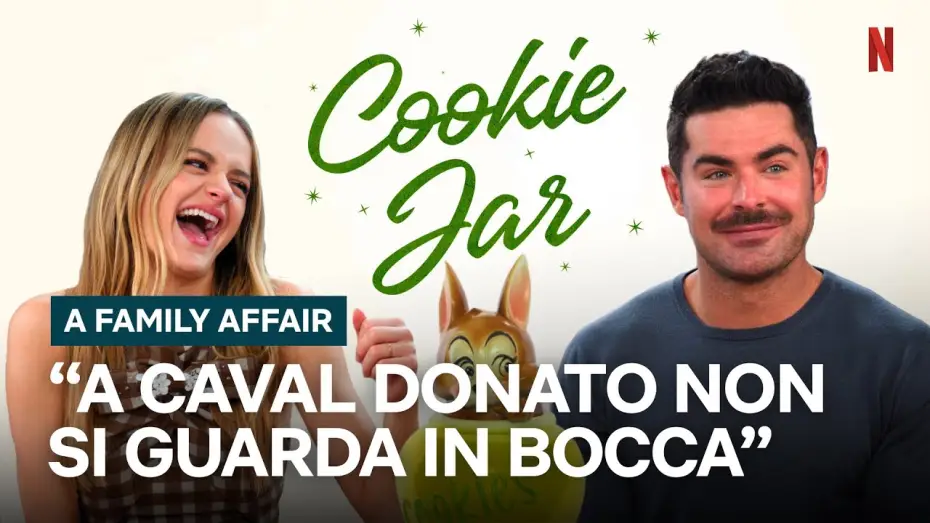 Відео до фільму Сімейна справа | Zac Efron e Joey King alle prese con una Cookie Jar molto nostalgica [Sottotitolato]