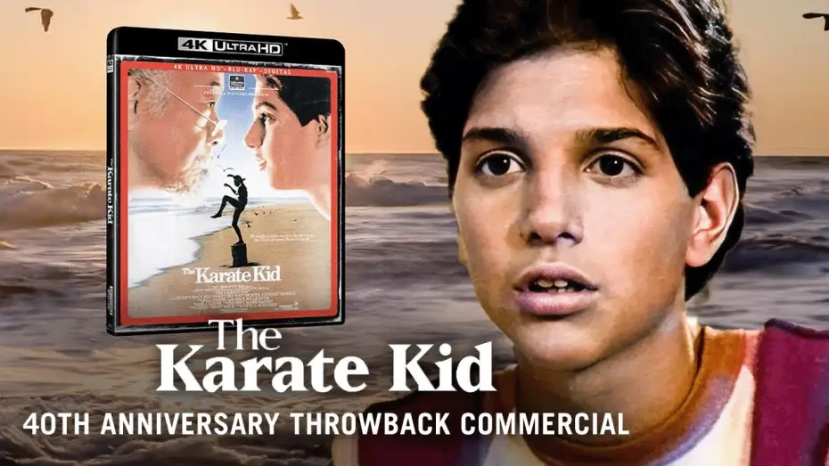 Відео до фільму Малюк-каратист — 40th Anniversary Throwback Commercial