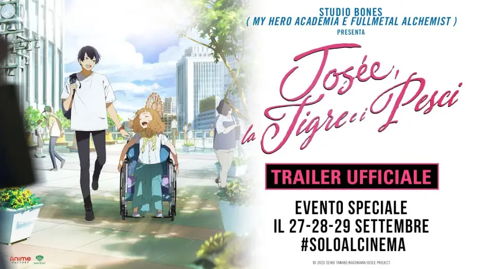 Відео до фільму Її завітна мрія | Jos&eacute;e, la Tigre e i Pesci - Trailer Italiano Ufficiale
