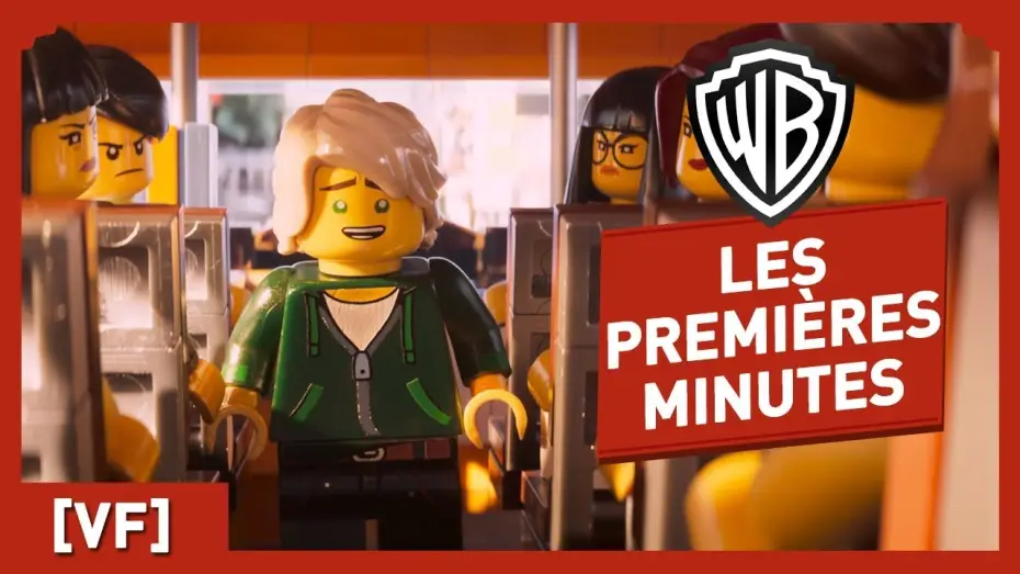 Відео до фільму Lego Ніндзяго фільм | LEGO Ninjago : Le Film - Les premi&egrave;res minutes !