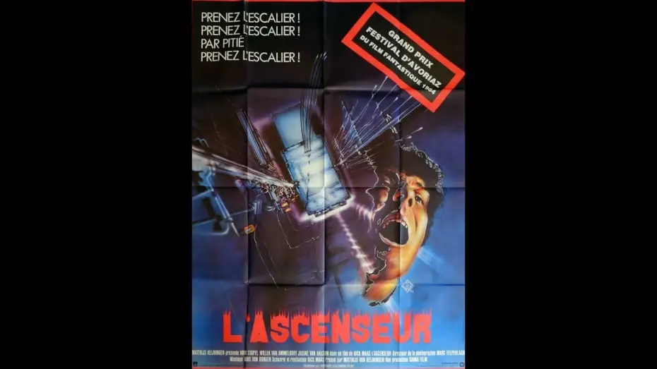 Відео до фільму De Lift — l'Ascenseur  (De lift); Dick Maas (1983) Bande annonce (GB/US)  (The lift)