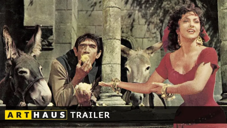 Відео до фільму Собор Паризької Богоматері — DER GLÖCKNER VON NOTRE DAME | Trailer / Deutsch | Anthony Quinn, Gina Lollobrigida |  ARTHAUS