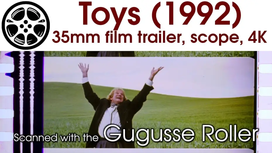 Відео до фільму Іграшки — Toys (1992) 35mm film trailer, scope 4K