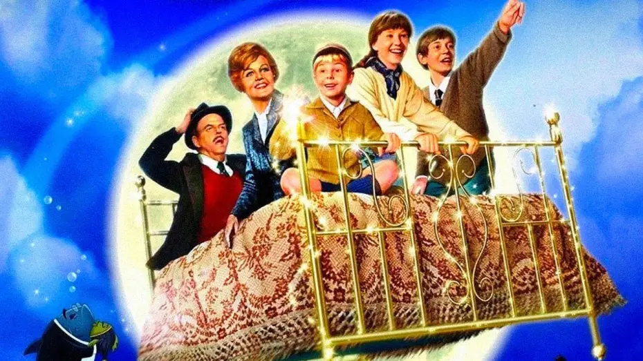 Відео до фільму Bedknobs and Broomsticks — LA BRUJA NOVATA (Trailer español)