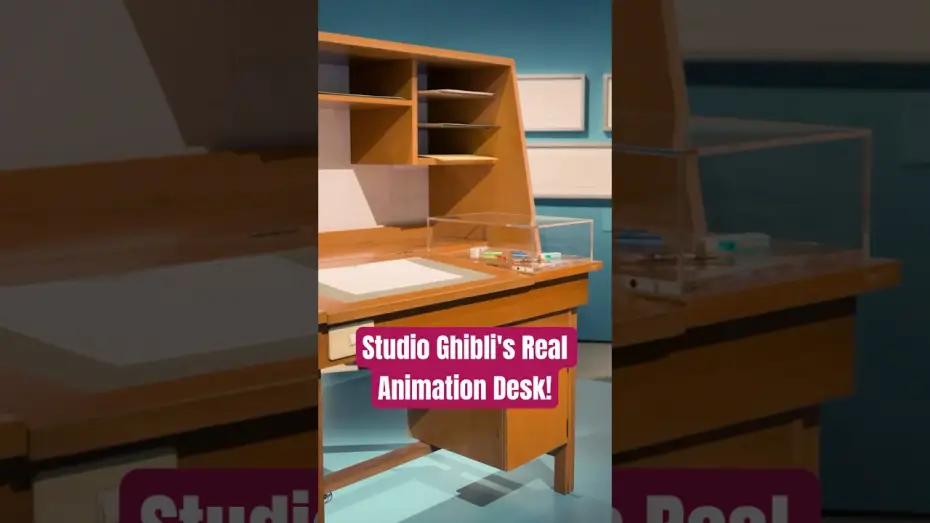 Відео до фільму Рибка Поньо на кручі — The Animation Desk Behind Miyazaki Films Like 'Ponyo'!