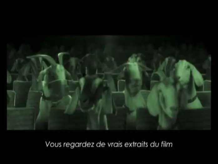Відео до фільму Бойовий гіпноз проти кіз — Les Chèvres du Pentagone - Spot parodique "Paranormal Activity" - VOST