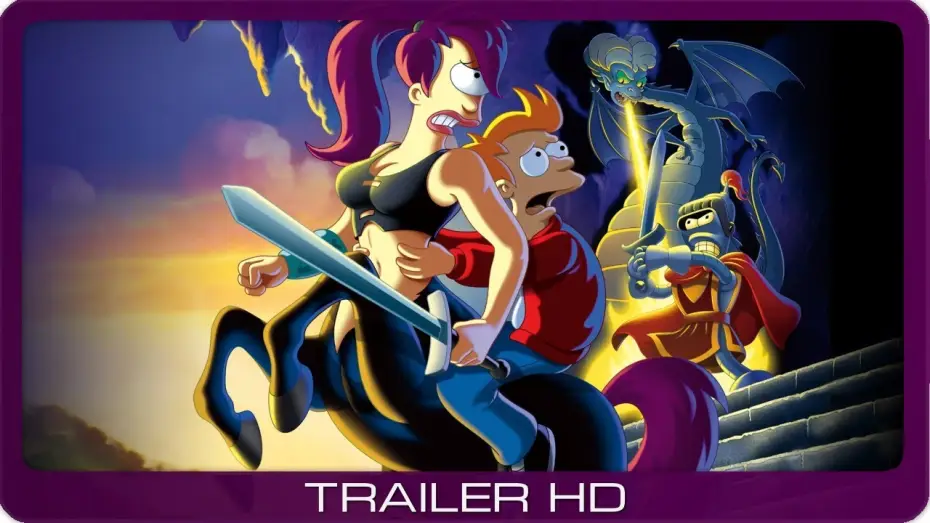Відео до фільму Футурама: Гра Бендера — Futurama: Bender's Game ≣ 2008 ≣ Trailer