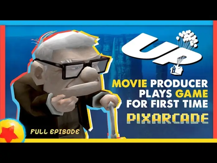 Відео до фільму Вперед і вгору — PixARCADE: "UP" | Movie Producer Plays Video Game for First Time