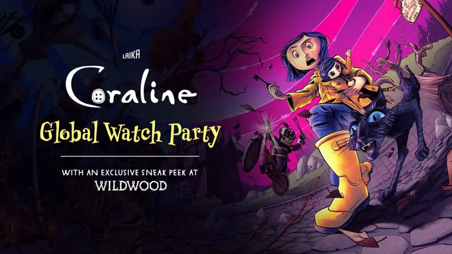 Відео до фільму Кораліна у світі кошмарів — Global Watch Party - Trailer