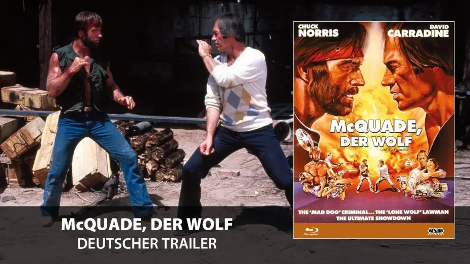 Відео до фільму Самотній вовк МакКвейд — McQuade, der Wolf (Trailer, deutsch)