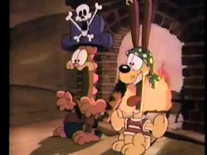 Відео до фільму Garfield's Halloween Adventure — CBS Halloween specials promo 1985