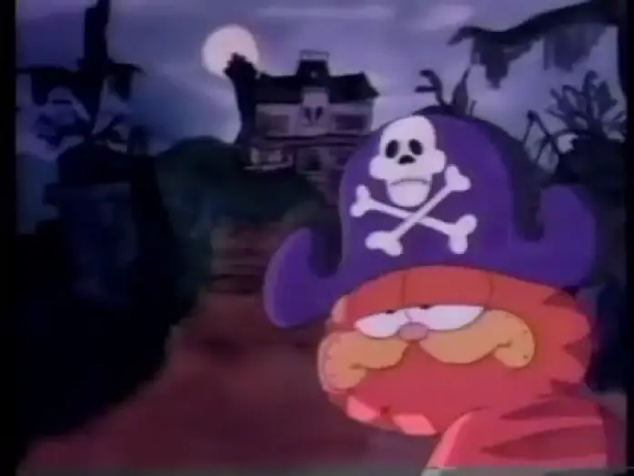 Відео до фільму Garfield's Halloween Adventure — Garfield's Halloween Adventure Ad (1989)
