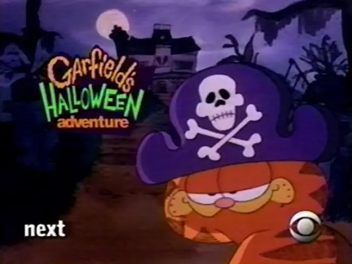 Відео до фільму Garfield's Halloween Adventure — Garfield's Halloween Adventure CBS Promo (1998)