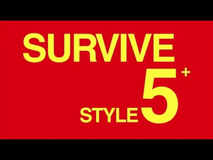 Відео до фільму Стиль виживання 5+ — Survive Style 5+ title sequence