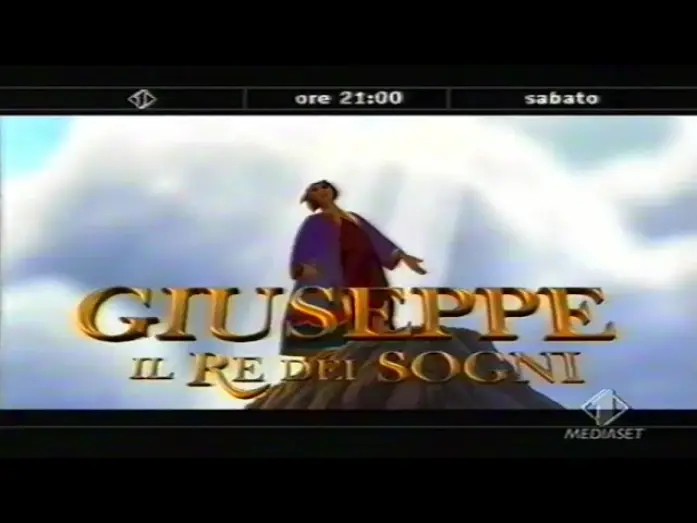 Відео до фільму Йосип: Володар снів — Pubblicità Giuseppe il re dei sogni Italia 1