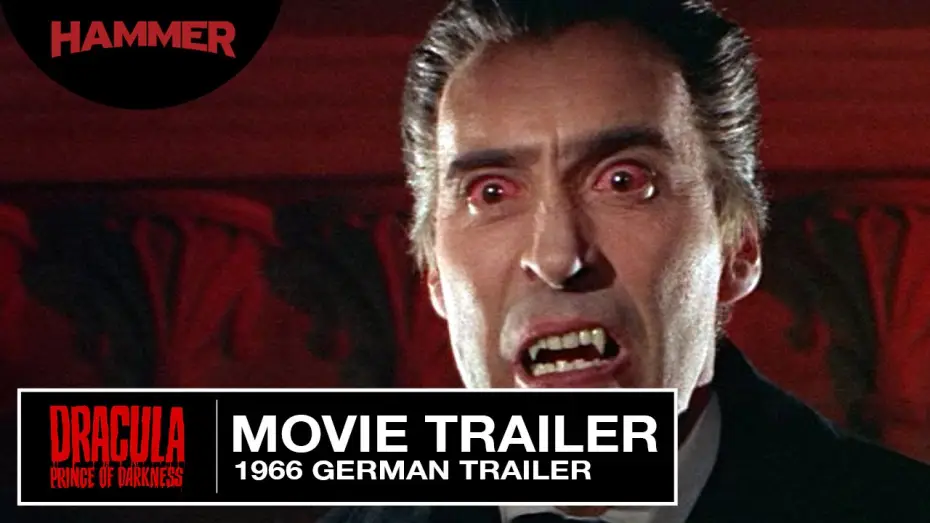 Відео до фільму Дракула: Принц темряви — 1966 German Trailer