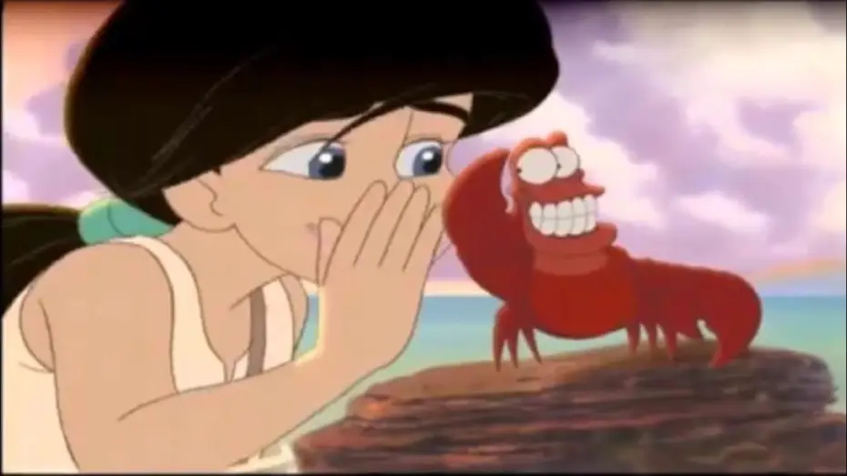Відео до фільму Русалонька 2: Повернення до моря — La Sirenetta 2: Ritorno agli Abissi - Annuncio della VHS e il DVD italiani