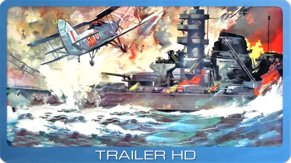 Відео до фільму Sink the Bismarck! — Die letzte Fahrt der Bismarck ≣ 1960 ≣ Trailer