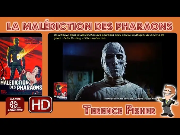Відео до фільму Мумія — La Malédiction des pharaons de Terence Fisher (1959) #Cinemannonce 201