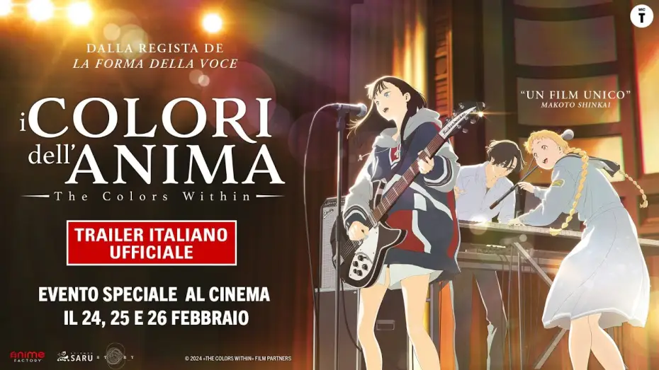 Відео до фільму Кольори всередині | I Colori dell'Anima - The Colors Within | Trailer Italiano Ufficiale