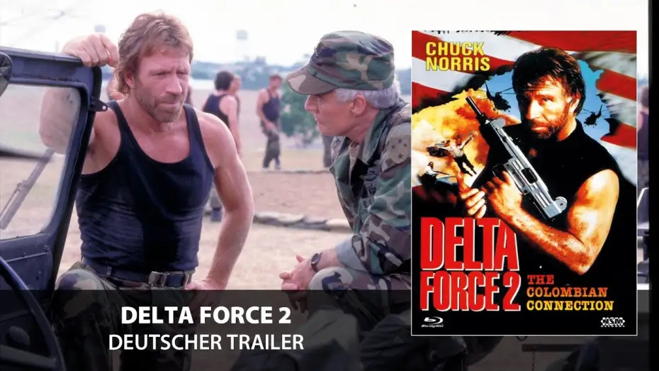 Відео до фільму Загін «Дельта» 2: Колумбійський зв’язковий — Delta Force 2 – The Columbian Connection (Trailer, deutsch)