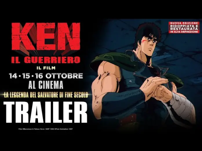 Відео до фільму Кулак Північної Зорі — KEN IL GUERRIERO - IL FILM solo AL CINEMA il 14•15•16 OTTOBRE