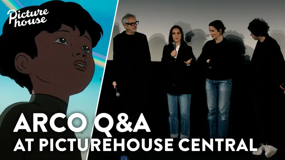 Відео до фільму Arco | Q&A Hosted by Alfonso Cuar&oacute;n w/ Natalie Portman, Ugo Bienvenu & Sophie Mas