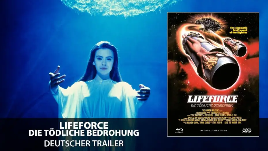 Відео до фільму Життєва сила — Lifeforce - Die tödliche Bedrohung (Trailer, deutsch)