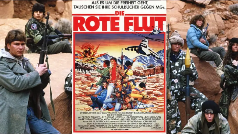 Відео до фільму Червоний світанок | Die Rote Flut (USA 1984 "Red Dawn") Trailer deutsch / german VHS