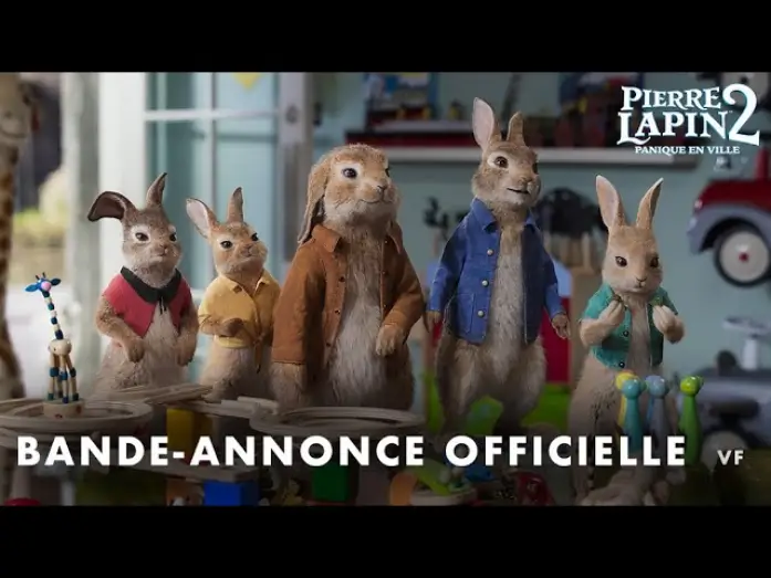 Відео до фільму Кролик Петрик: Втеча до міста | Pierre Lapin 2 : Panique en ville - Bande Annonce [VF]