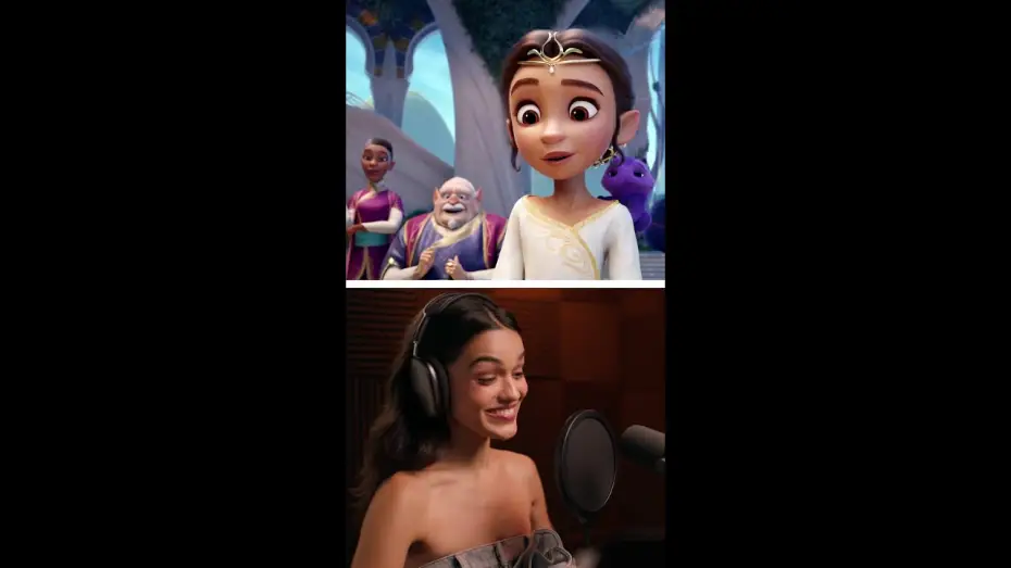 Відео до фільму Зачаровані | Rachel Zegler is *literally* a princess
