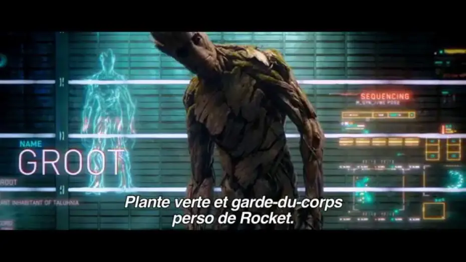 Відео до фільму Вартові галактики | Les Gardiens de la Galaxie : Groot (Vin Diesel)
