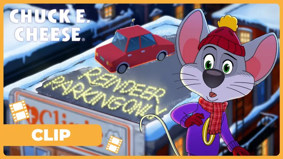 Відео до фільму A Chuck E. Cheese Christmas — Reindeer Parking ONLY!