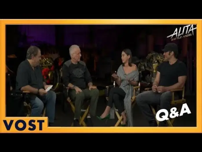 Відео до фільму Аліта: Бойовий ангел | James Cameron, Robert Rodriguez, Jon Landau et Rosa Salazar Live Q&A
