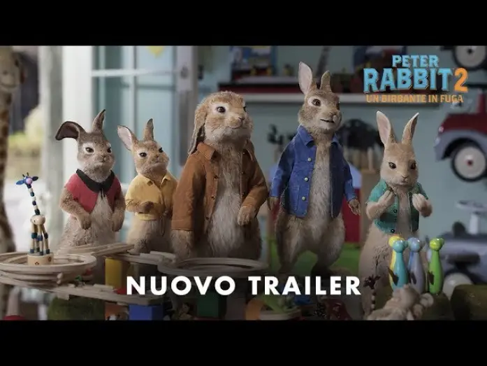 Відео до фільму Кролик Петрик: Втеча до міста | Peter Rabbit 2: Un birbante in fuga - Trailer Internazionale Ufficiale | Prossimamente al cinema