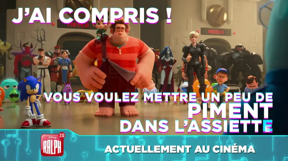 Відео до фільму Ральф-руйнівник 2: Інтернетрі | Ralph 2.0 - Teaser VF