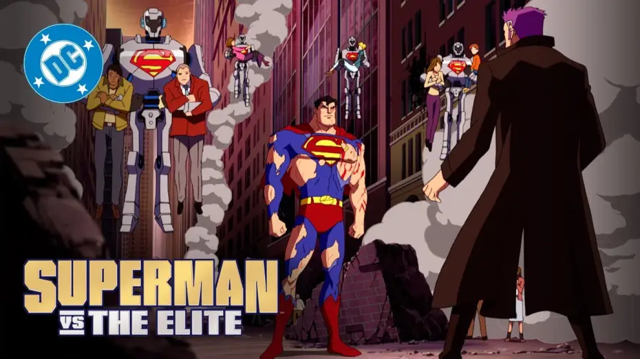 Відео до фільму Супермен проти Еліти — DC Super Scenes: Manchester Loses His Powers