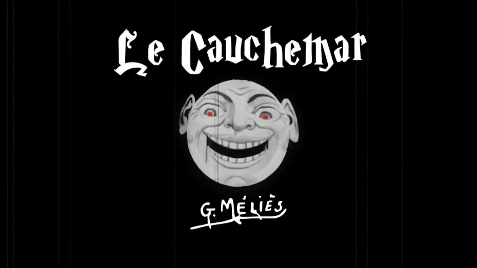 Відео до фільму Нічний жах — A Nightmare (1896) Georges Méliès