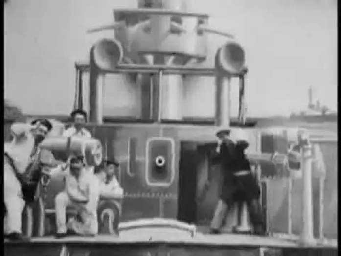 Відео до фільму Illusions fantasmagoriques | 1897 Georges M&eacute;li&egrave;s Combat Naval En Gr&ecirc;ce Naval in Greece Short movie court metrage Silent Muet