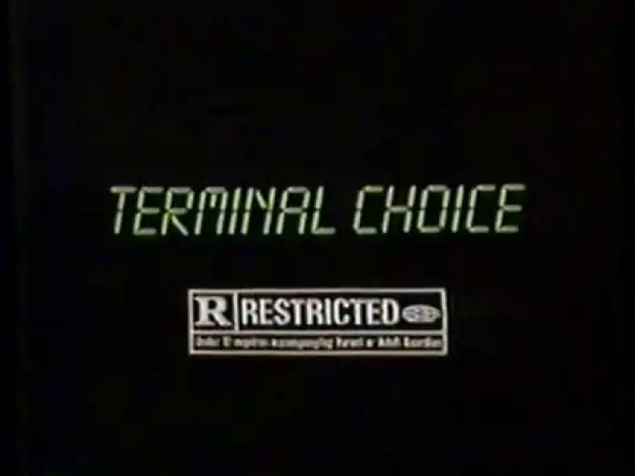 Відео до фільму Terminal Choice — 1985 Terminal Choice TV Movie Trailer Commercial
