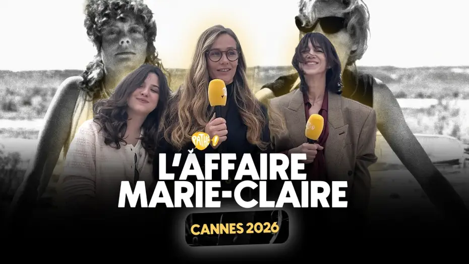 Відео до фільму L’Affaire Marie-Claire — CANNES 2026 - Interview x L'AFFAIRE MARIE-CLAIRE (Charlotte Gainsbourg, Cécile de France...)