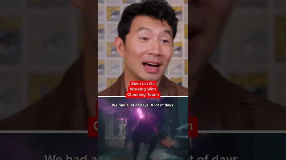 Відео до фільму Месники: Династія Канґа — Simu Liu on working with Channing Tatum in Avengers: Doomsday