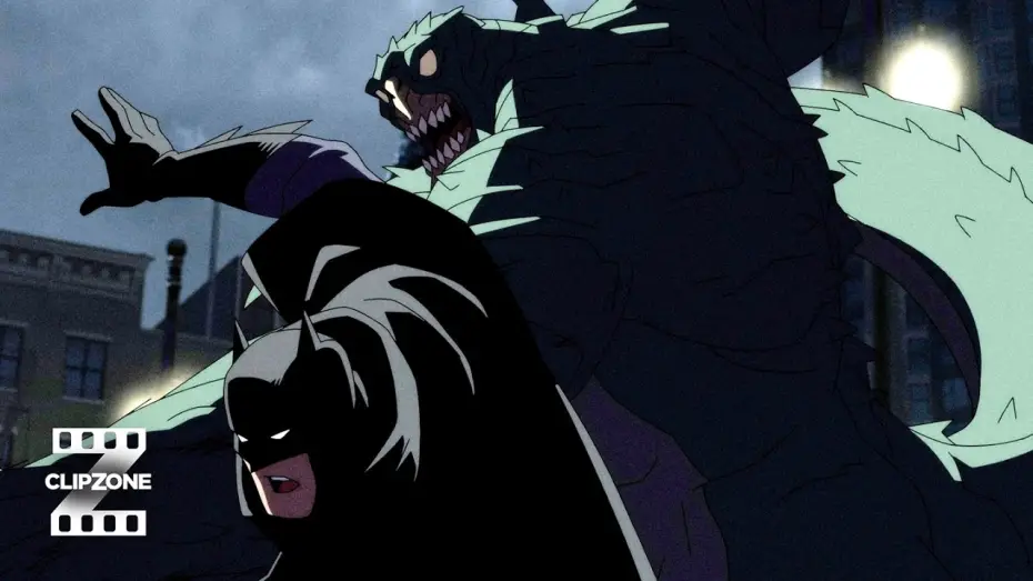 Відео до фільму Бетмен: Погибель, що прийшла у Ґотем — Batman Fights Off Killer Croc