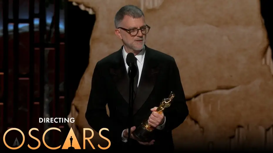 Відео до фільму Одна битва за іншою — Paul Thomas Anderson Wins Best Director for ‘One Battle After Another’ | 98th Oscars Speech (2026)