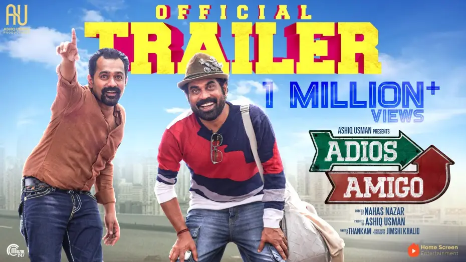 Відео до фільму അഡിയോസ് അമിഗോ — Adios Amigo - Official Trailer | Asif Ali, Suraj Venjaramoodu | Nahas Nazar | Ashiq Usman