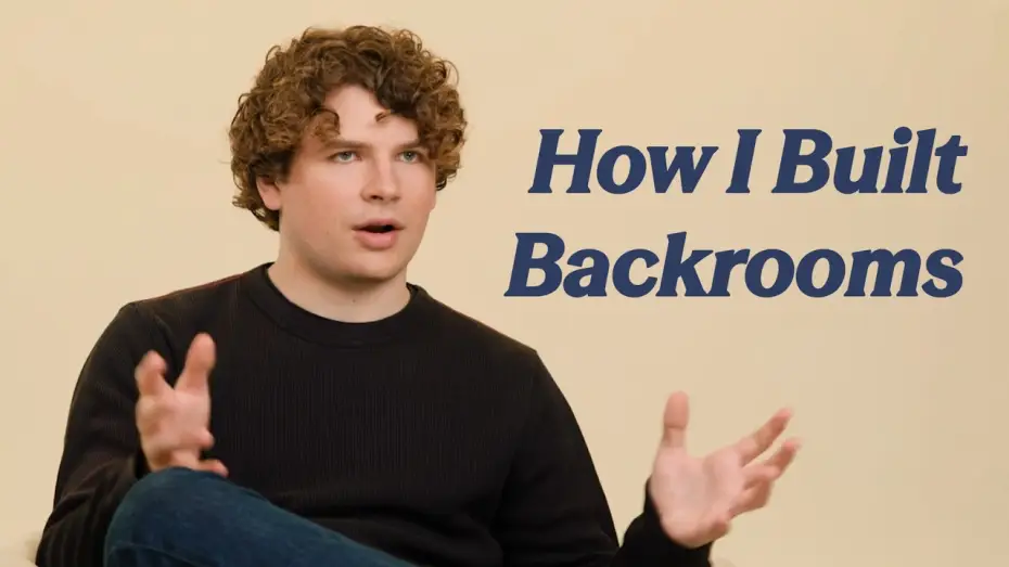 Відео до фільму Backrooms: Залаштунки | How 14 Year-Old Kane Parsons' Blender Hobby Turned into a Hollywood Movie