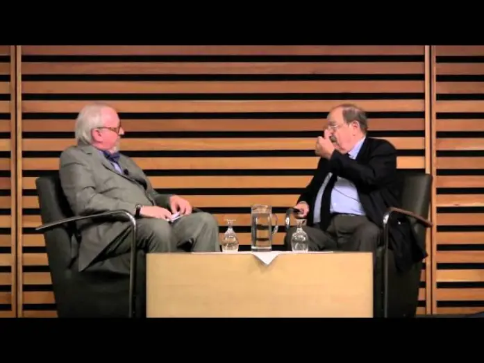Відео до фільму Umberto Eco: la biblioteca del mondo — Michael Enright with Umberto Eco #1