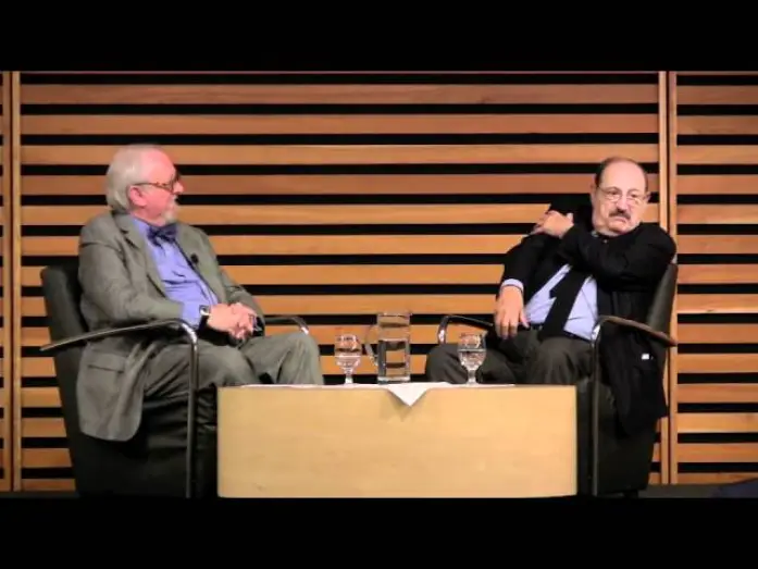 Відео до фільму Umberto Eco: la biblioteca del mondo — Michael Enright with Umberto Eco #2