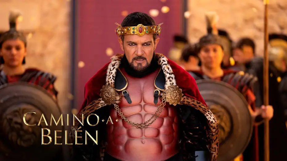 Відео до фільму Подорож до Вифлеєма — Antonio Banderas es Herodes [VOSE]